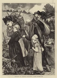 Fuga dei contadini francesi da Bazeilles